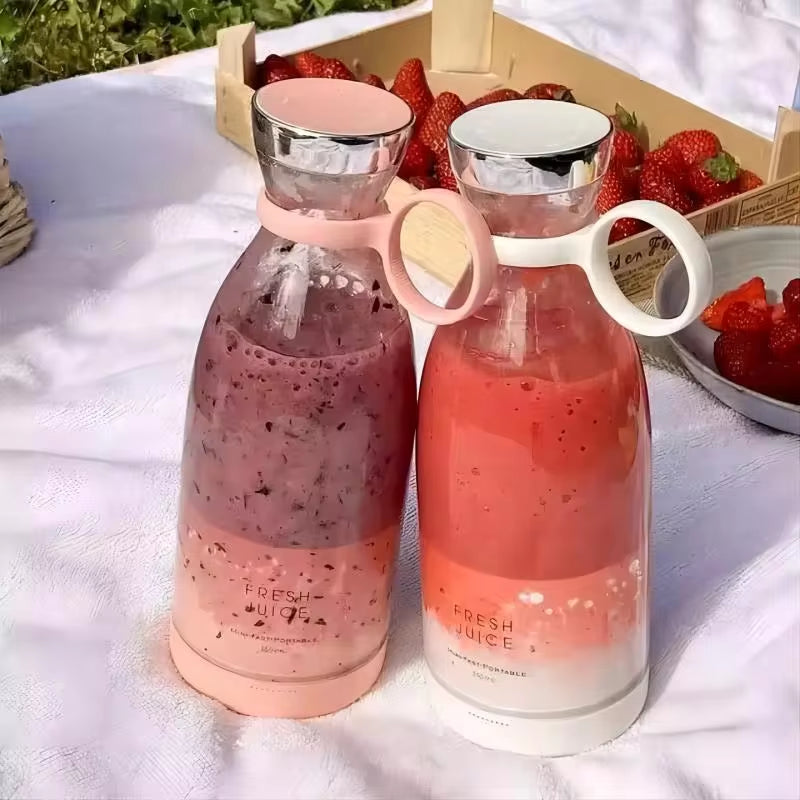 Portable Rechargeable Juicer Blender Wireless Mixer Fresh Juice 350Ml Usb Mini Fruit Extractors Food Milkshake Juice Maker