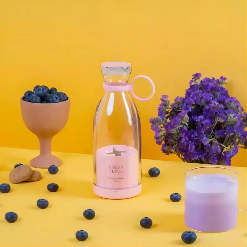 Portable Rechargeable Juicer Blender Wireless Mixer Fresh Juice 350Ml Usb Mini Fruit Extractors Food Milkshake Juice Maker