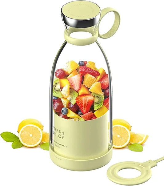 Portable Rechargeable Juicer Blender Wireless Mixer Fresh Juice 350Ml Usb Mini Fruit Extractors Food Milkshake Juice Maker