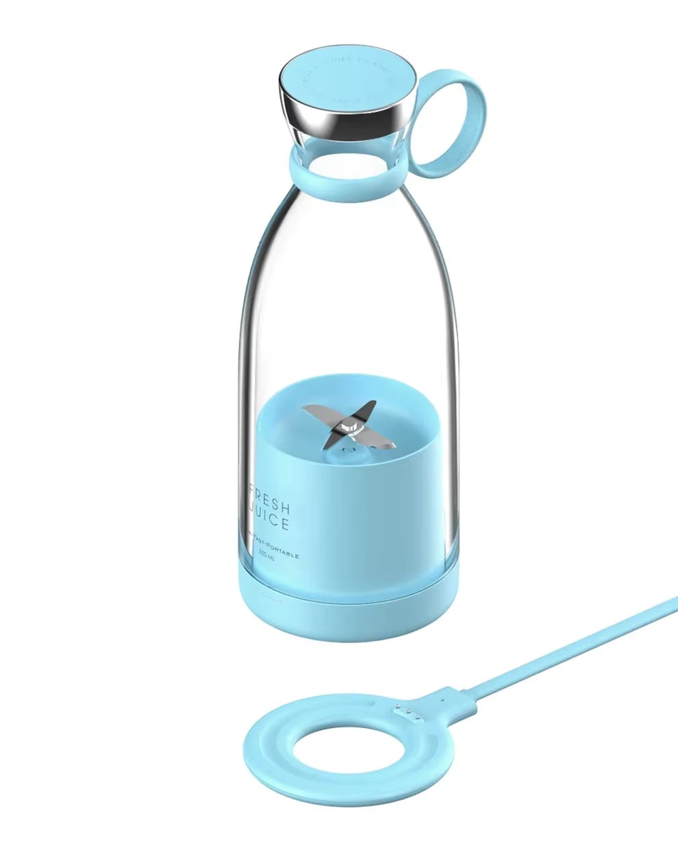 Portable Rechargeable Juicer Blender Wireless Mixer Fresh Juice 350Ml Usb Mini Fruit Extractors Food Milkshake Juice Maker
